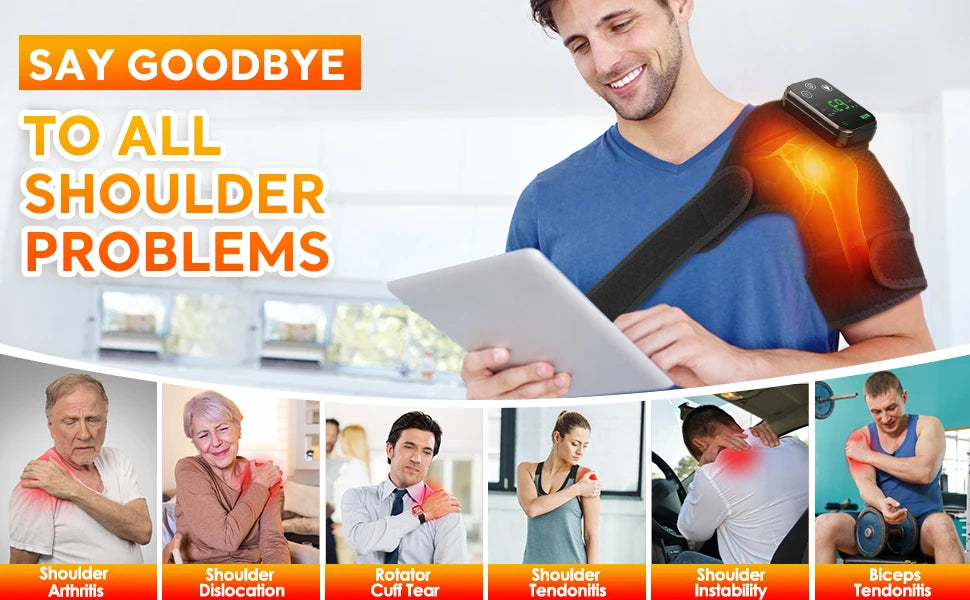 3 in 1 Vibration Shoulder Massager