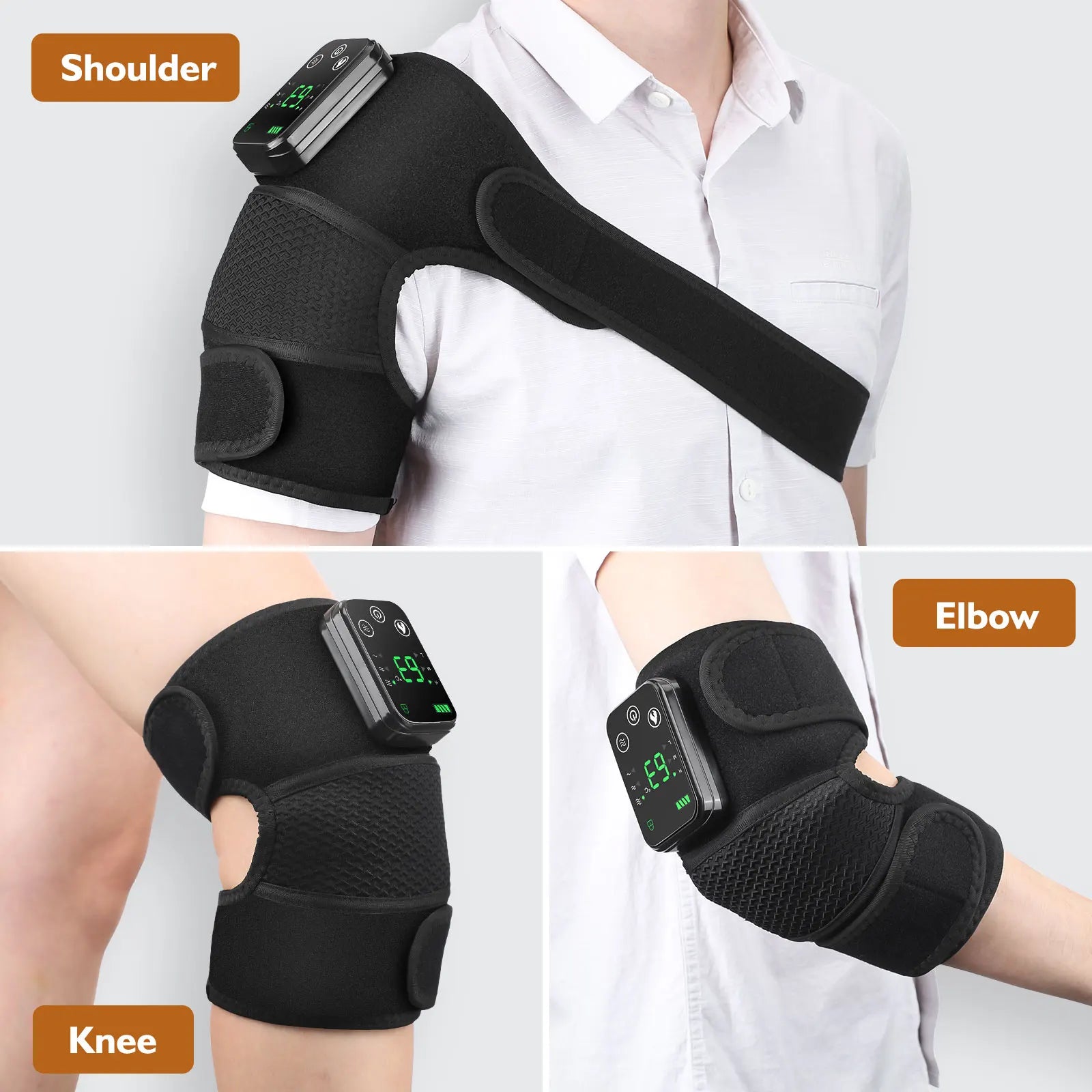 3 in 1 Vibration Shoulder Massager