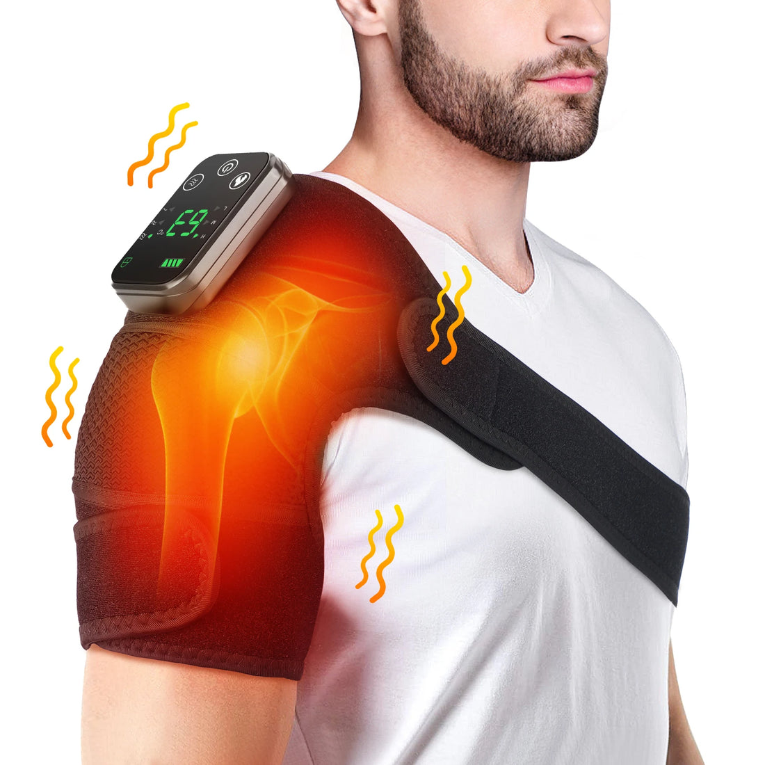 3 in 1 Vibration Shoulder Massager