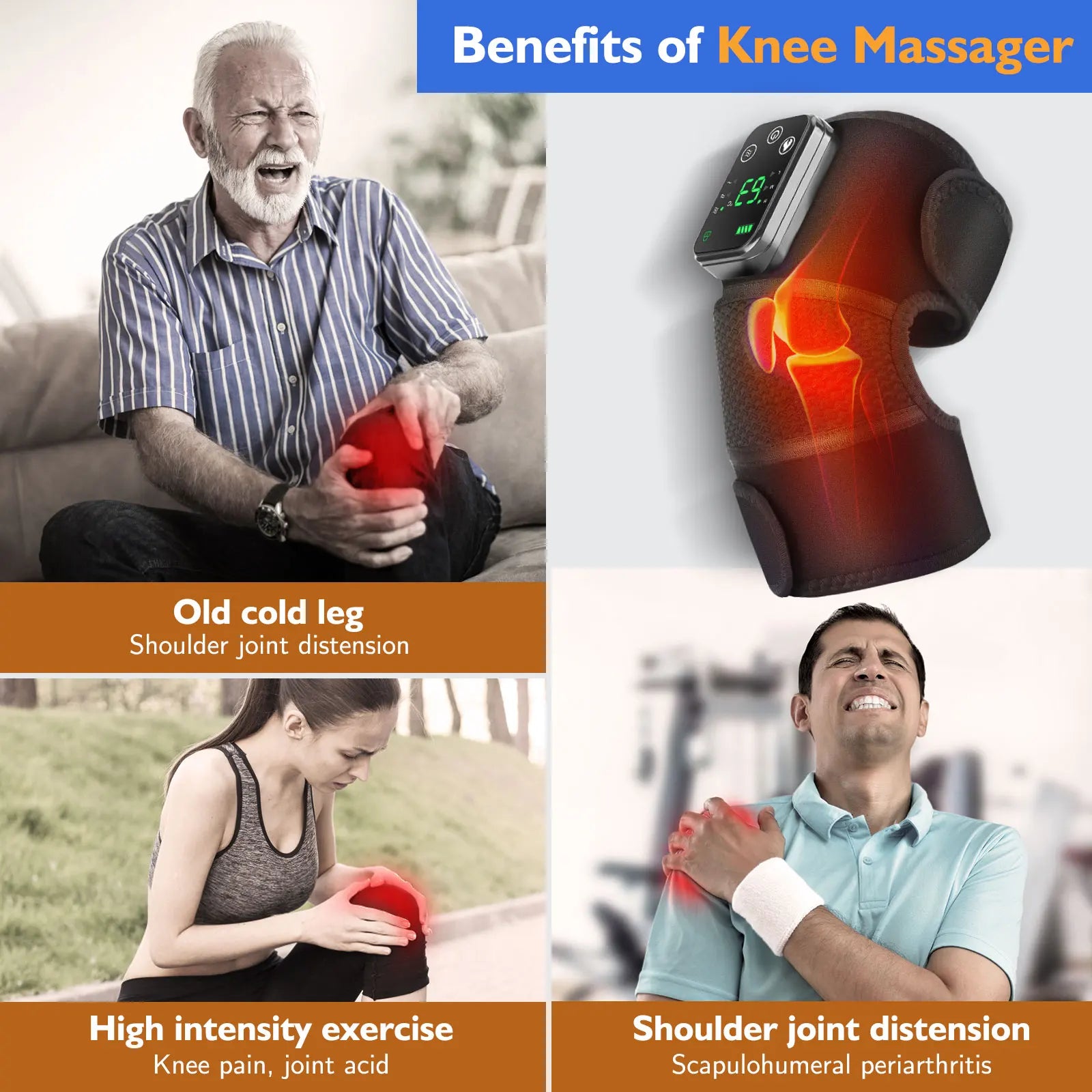 3 in 1 Vibration Shoulder Massager